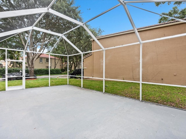 457 NW 87th Ln, Coral Springs, FL 33071 - view of patio / terrace featuring a lanai