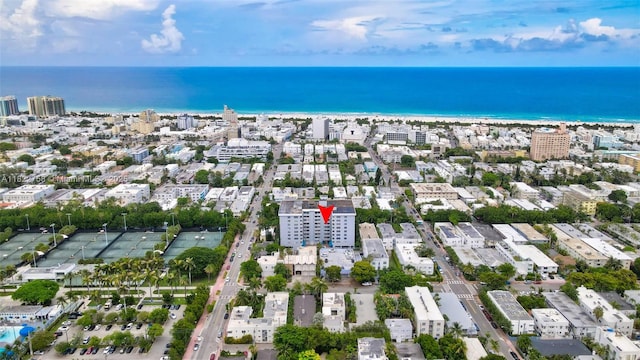 1020 Meridian Ave Unit 616, Miami Beach, FL 33139 - aerial view of property's location with extended coastline