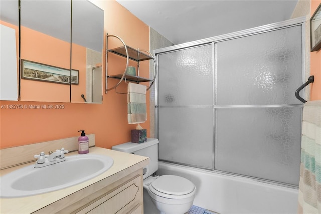 1020 Meridian Ave Unit 616, Miami Beach, FL 33139 - bathroom with vanity and combined bath / shower with glass door