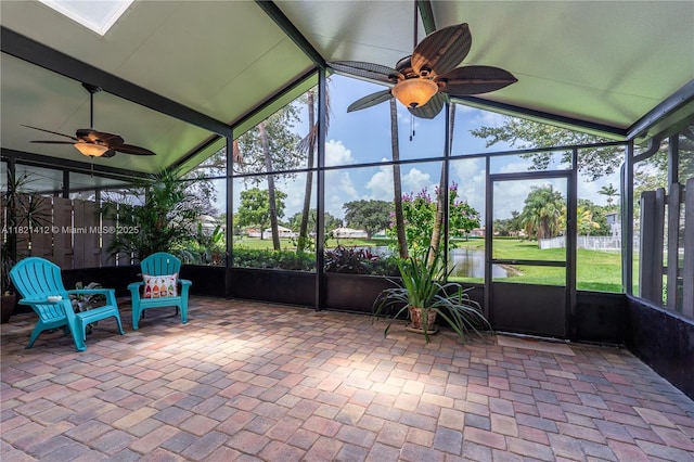 1654 SW 109th Ter, Davie, FL 33324 - sunroom / solarium featuring ceiling fan and healthy amount of natural light