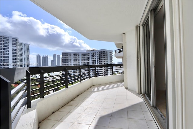 3500 Mystic Pointe Dr Unit 1207, Aventura, FL 33180 - balcony featuring a view of city