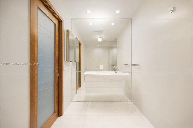 480 NE 31st St Unit 3802, Miami, FL 33137 - bathroom featuring tile patterned floors and vanity