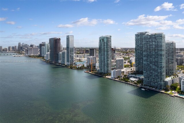480 NE 31st St Unit 3802, Miami, FL 33137 - water view featuring skyline
