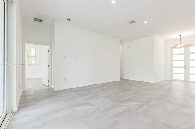 337 Jourferie Rd, Lehigh Acres, FL 33974 - empty room featuring recessed lighting