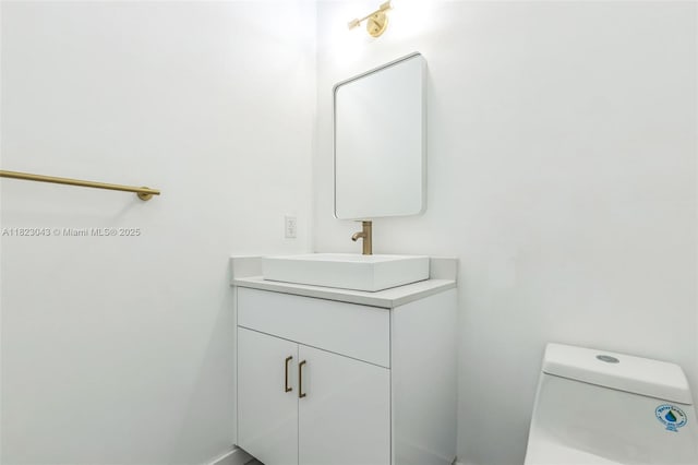 337 Jourferie Rd, Lehigh Acres, FL 33974 - bathroom featuring vanity and toilet