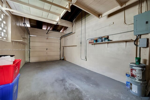 708 Navarre Ave, Coral Gables, FL 33134 - garage with electric panel