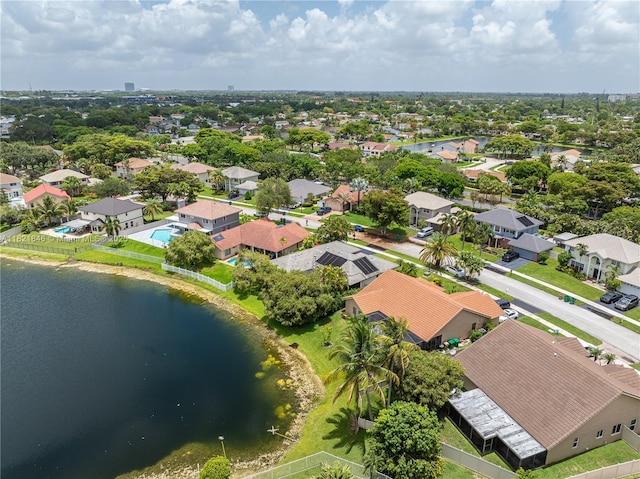 851 Altavista Ter, Davie, FL 33325 - aerial view of residential area featuring a nearby body of water