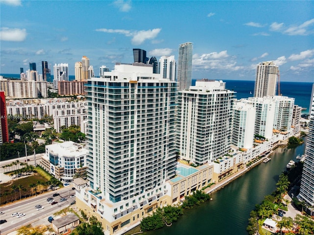 300 Sunny Isles Blvd Unit 4-2303, Sunny Isles Beach, FL 33160 - skyline view with a large body of water