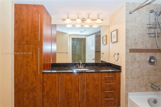 7350 SW 89th St Unit 602S, Miami, FL 33156 - full bath featuring vanity and shower / washtub combination