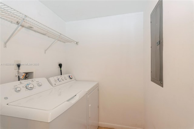 7350 SW 89th St Unit 602S, Miami, FL 33156 - laundry room with separate washer and dryer and electric panel