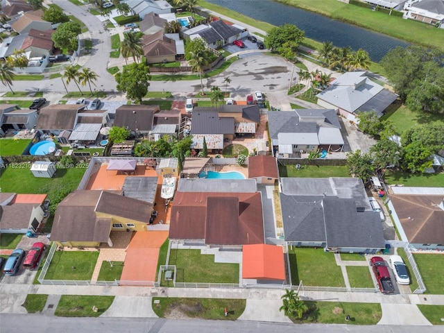 12440 SW 207th Ter, Miami, FL 33177 - aerial overview of property's location with a large body of water and nearby suburban area