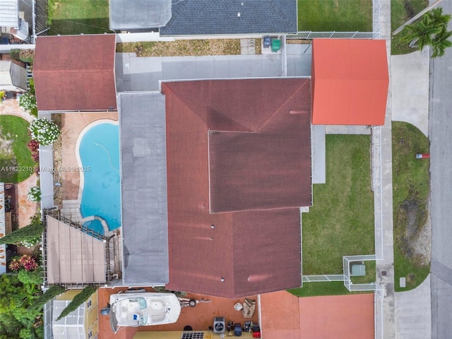 12440 SW 207th Ter, Miami, FL 33177 - drone / aerial view of a pool area