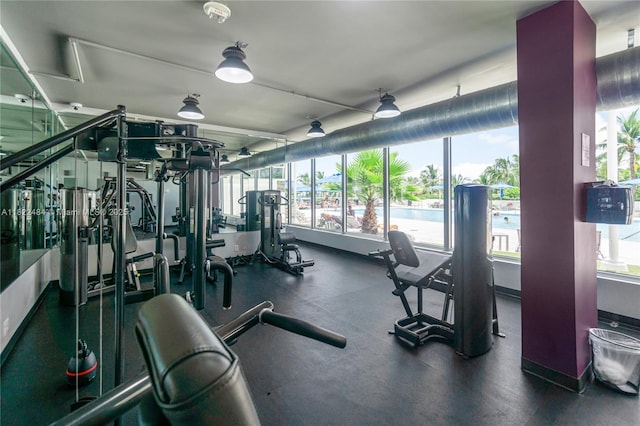 100 Lincoln Rd Unit 811, Miami Beach, FL 33139 - view of gym