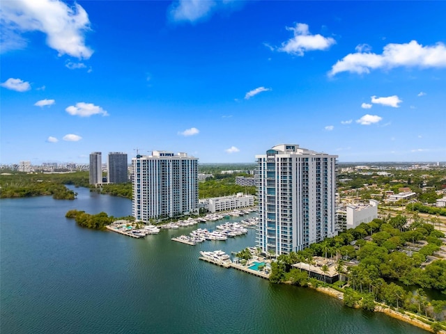 17301 Biscayne Blvd Unit 1704, North Miami Beach, FL 33160 - view of urban area with a nearby body of water