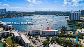 2910 Point E Dr Unit M610, Aventura, FL 33160 - water view with nearby urban area