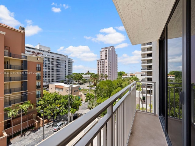 700 Coral Way Unit 5, Coral Gables, FL 33134 - balcony featuring a view of city