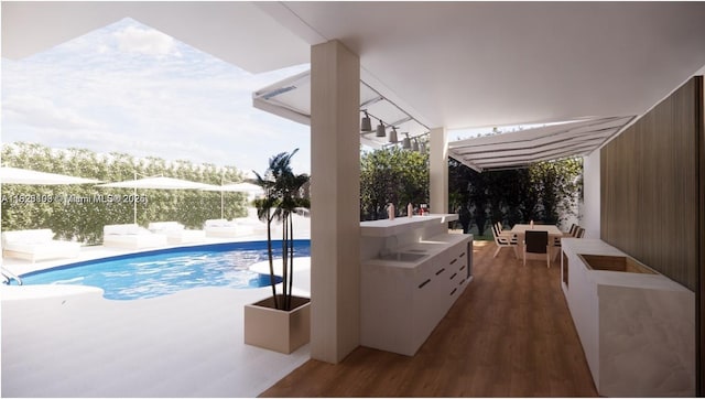 700 Coral Way Unit 5, Coral Gables, FL 33134 - view of swimming pool featuring a patio area