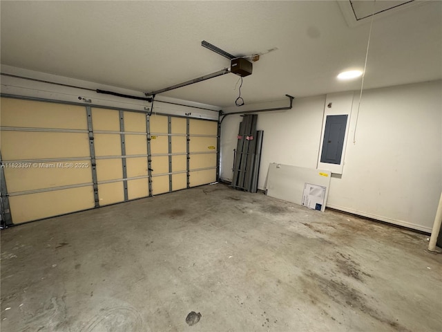 737 SE Brookedge Ave, Port St Lucie, FL 34983 - garage with electric panel and a garage door opener