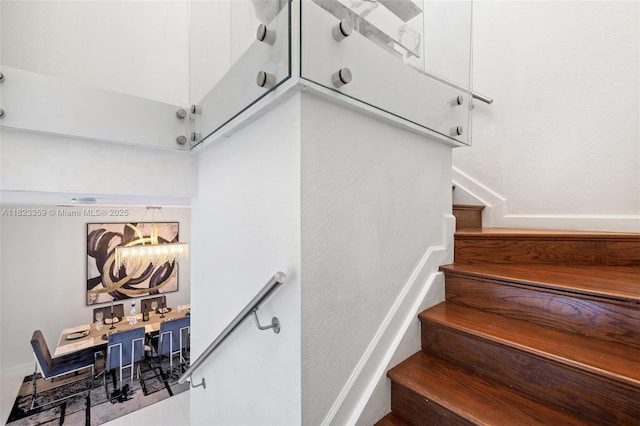 8780 NW 116th Path, Doral, FL 33178 - stairway featuring baseboards