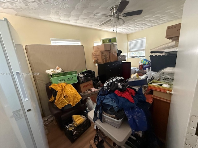 7080 Hope St, Hollywood, FL 33024 - bedroom featuring a ceiling fan