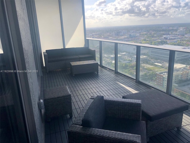 488 NE 18th St Unit 3105, Miami, FL 33132 - balcony featuring a view of city
