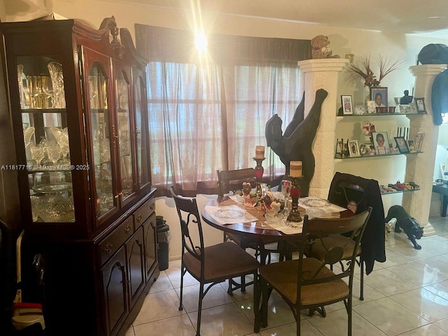 1311 NW 43rd Ave Unit 102, Lauderhill, FL 33313 - dining space featuring light tile patterned floors