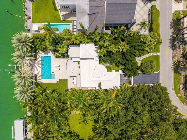 1839 W 24th St, Miami Beach, FL 33140 - bird's eye view of a pool