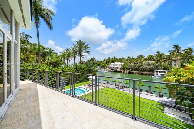 1833 W 24th St, Miami Beach, FL 33140 - balcony with a water view