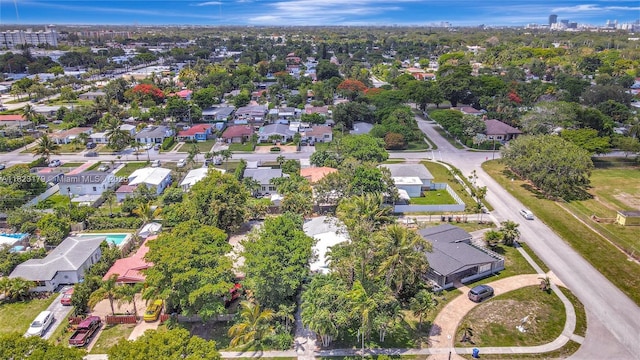 1991 NE 178th St, North Miami Beach, FL 33162 - aerial view of property and surrounding area featuring nearby suburban area