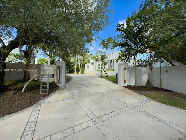 8390 SW 94th St, Miami, FL 33156 - view of concrete surface featuring a gated entry