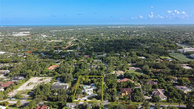 8390 SW 94th St, Miami, FL 33156 - aerial view of residential area featuring property boundaries highlighted