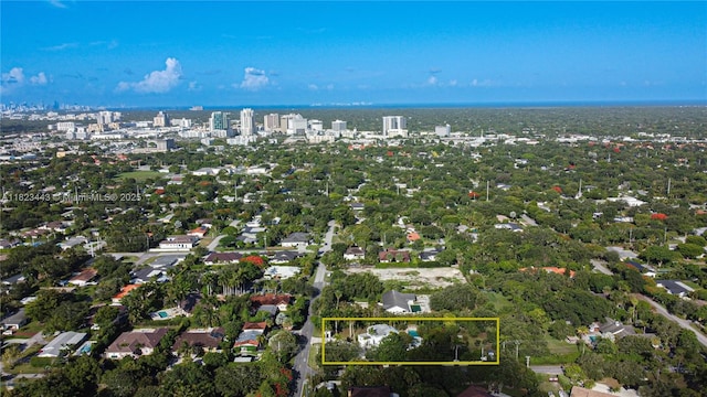 8390 SW 94th St, Miami, FL 33156 - aerial overview of property's location with property boundaries highlighted