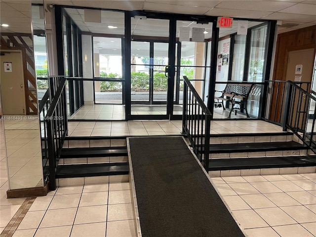 4160 Inverrary Dr Unit 306, Lauderhill, FL 33319 - lobby with a wall of windows