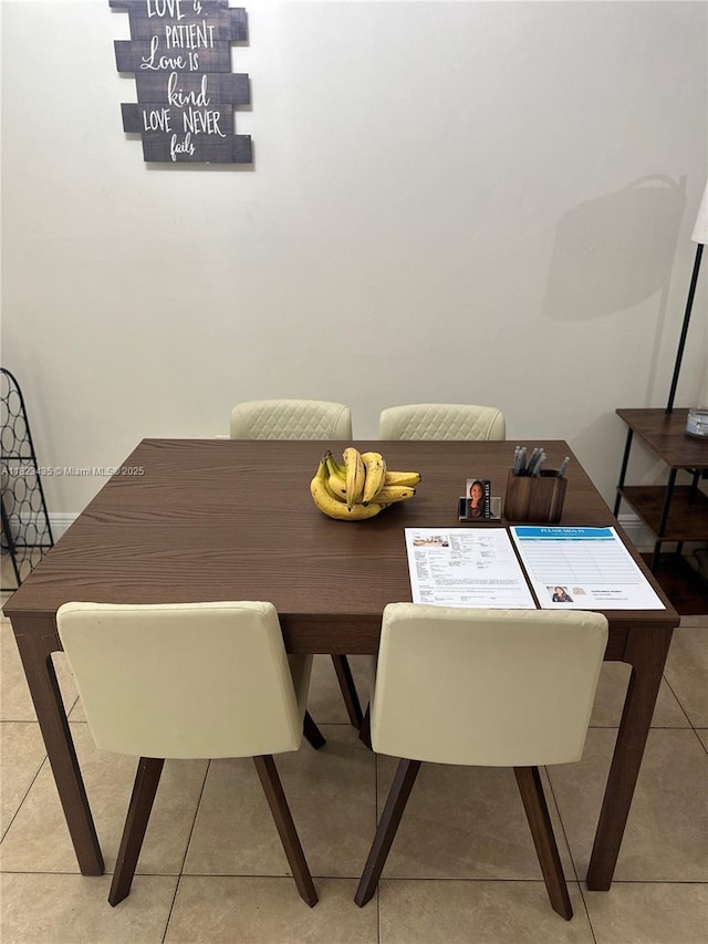 4050 NW 135th St Unit 8-9, Opa-Locka, FL 33054 - dining room featuring light tile patterned floors