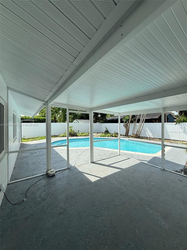 9934 SW 195th St, Cutler Bay, FL 33157 - view of pool featuring a fenced backyard and a patio area