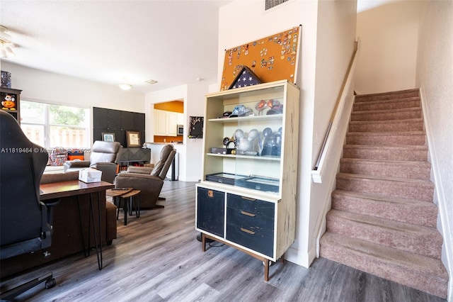 5000 SW 136th Ave, Miramar, FL 33027 - staircase featuring wood finished floors