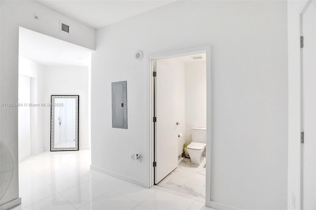 851 NE 1st Ave Unit 2204, Miami, FL 33132 - hall with electric panel and baseboards