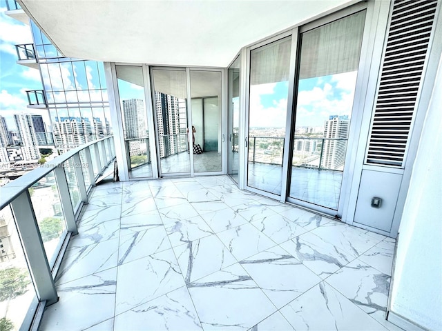 851 NE 1st Ave Unit 2204, Miami, FL 33132 - balcony featuring a city view