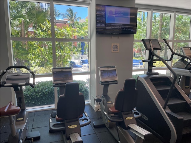 2000 N Bayshore Dr Unit 201, Miami, FL 33137 - view of gym