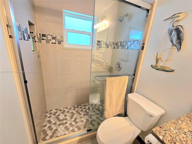 1711 SW 22nd St, Boynton Beach, FL 33426 - bathroom featuring a stall shower and vanity