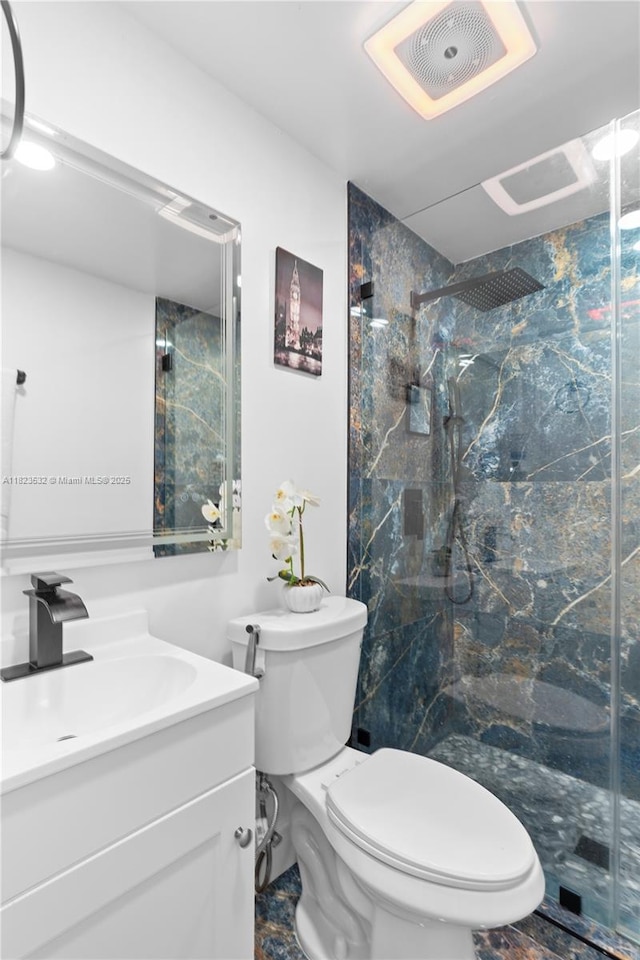 6474 Palm Ave, Hialeah, FL 33012 - full bathroom with a marble finish shower and vanity