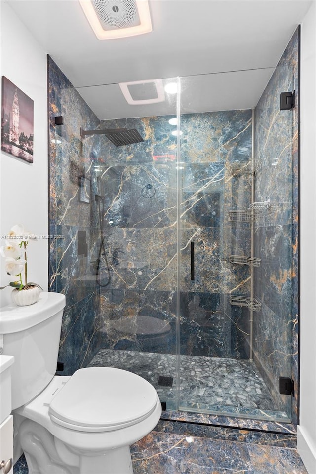 6474 Palm Ave, Hialeah, FL 33012 - bathroom with a marble finish shower, marble finish floors, and vanity