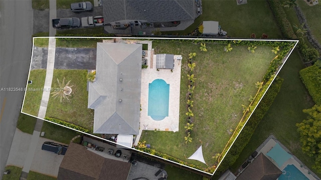 12811 SW 9th Pl, Davie, FL 33325 - view of property location featuring property boundaries highlighted