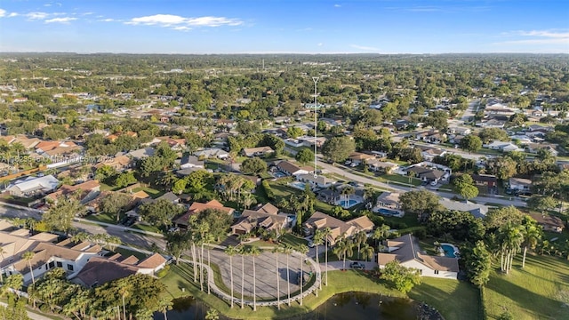 12811 SW 9th Pl, Davie, FL 33325 - aerial overview of property's location with nearby suburban area