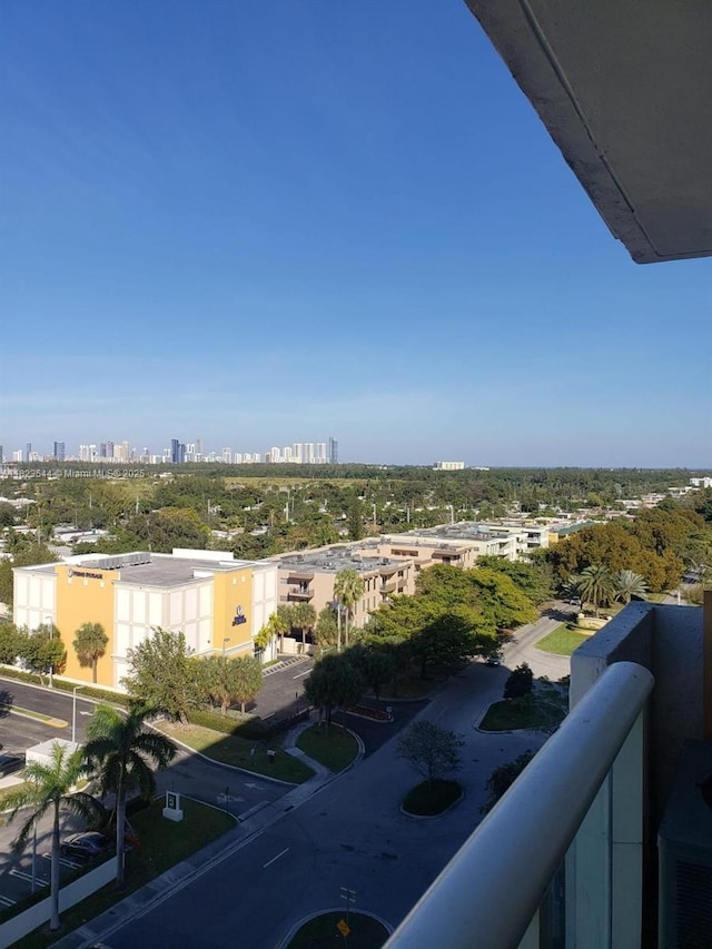 13499 Biscayne Blvd Unit 1005, North Miami, FL 33181 - balcony with a city view