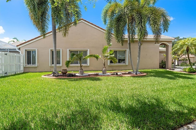 490 Talavera Rd, Weston, FL 33326 - rear view of house with stucco siding