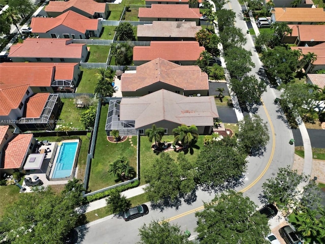 490 Talavera Rd, Weston, FL 33326 - aerial view of residential area featuring a pool