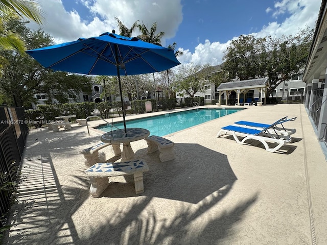 15422 SW 284th St Unit 7207, Homestead, FL 33033 - community pool featuring a patio area