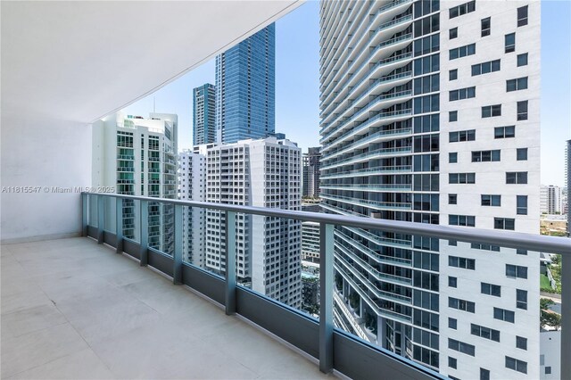 1331 Brickell Bay Dr Unit 2305, Miami, FL 33131 - balcony featuring a view of city