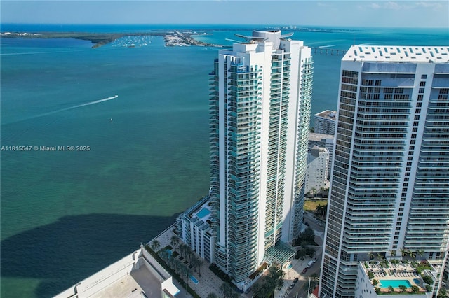 1331 Brickell Bay Dr Unit 2305, Miami, FL 33131 - bird's eye view of a nearby body of water